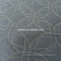 winter quilted fabric,100% polyester embroidered fabric